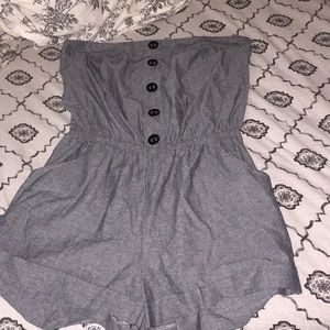 Little Gray Romper